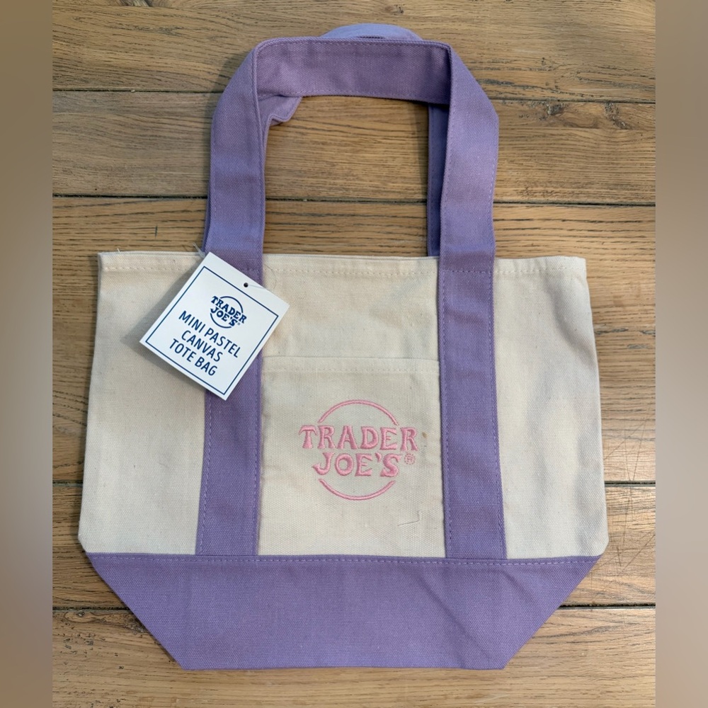 Trader Joes Pastel Mini Tote Bag
Set of 4 - Picture 5 of 5